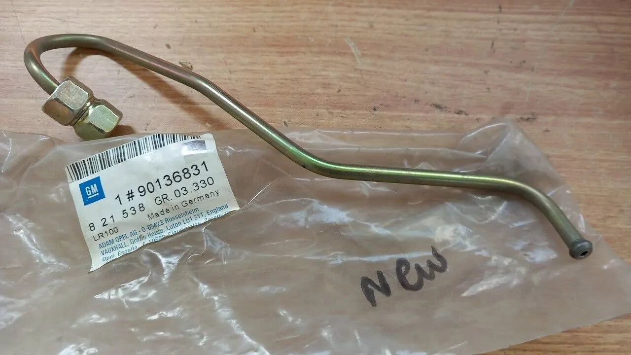 Injector Pipe 3 fits Opel Vauxhall Ascona C Kadett E 90136831 Genuine View Front