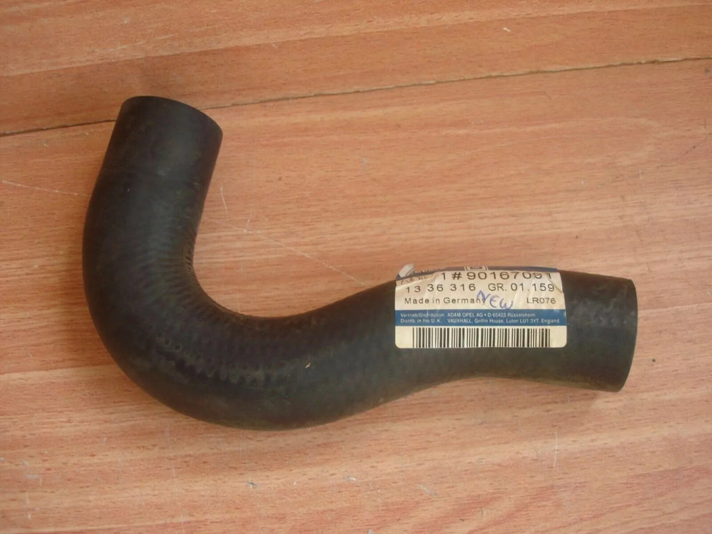 Radiator Hose Upper Inlet fits Opel Kadett D 90167091 Genuine View Rear