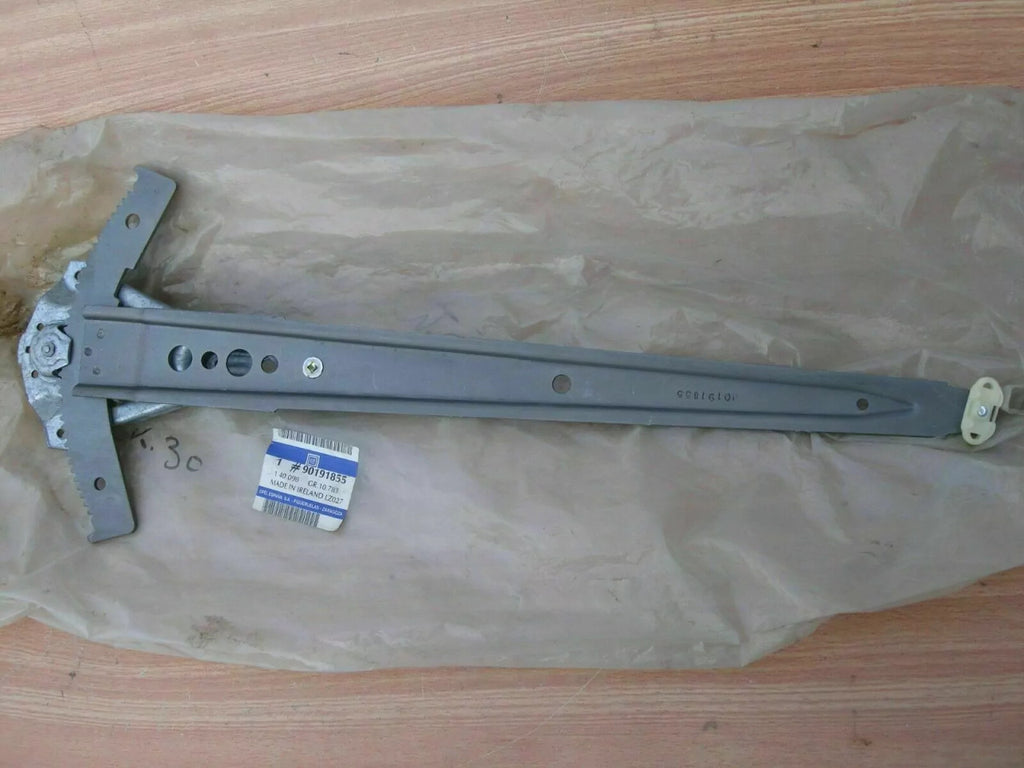 Window Regulator Front Manual fits Opel Corsa A Vauxhall Nova 90191855 Genuine View Rear