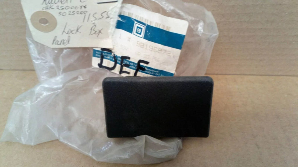 Glove Box Handle Lock fits Opel Kadett E 90198872 Genuine View Front