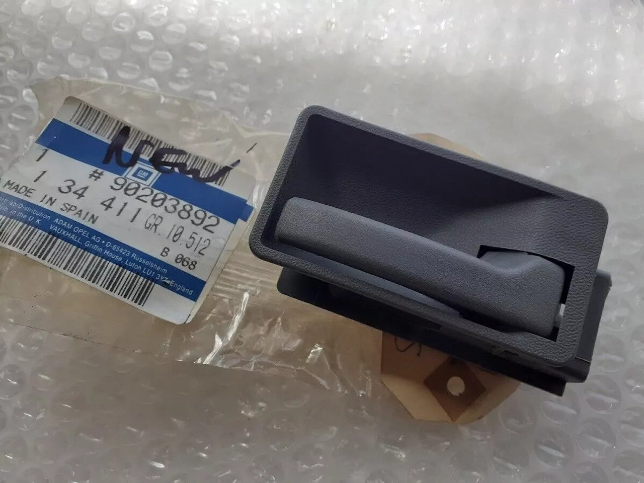 Interior Door Handle fits Opel Vauxhall Corsa A Nova Kadett E 90203892 Genuine View Front