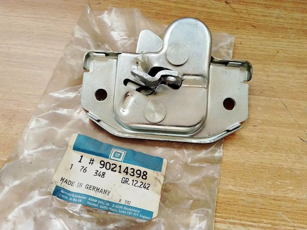 Trunk Boot Lock fits Opel Rekord E 90214398 Genuine View Front