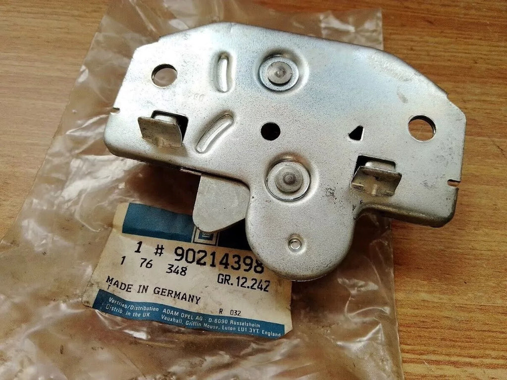 Trunk Boot Lock fits Opel Rekord E 90214398 Genuine View Rear