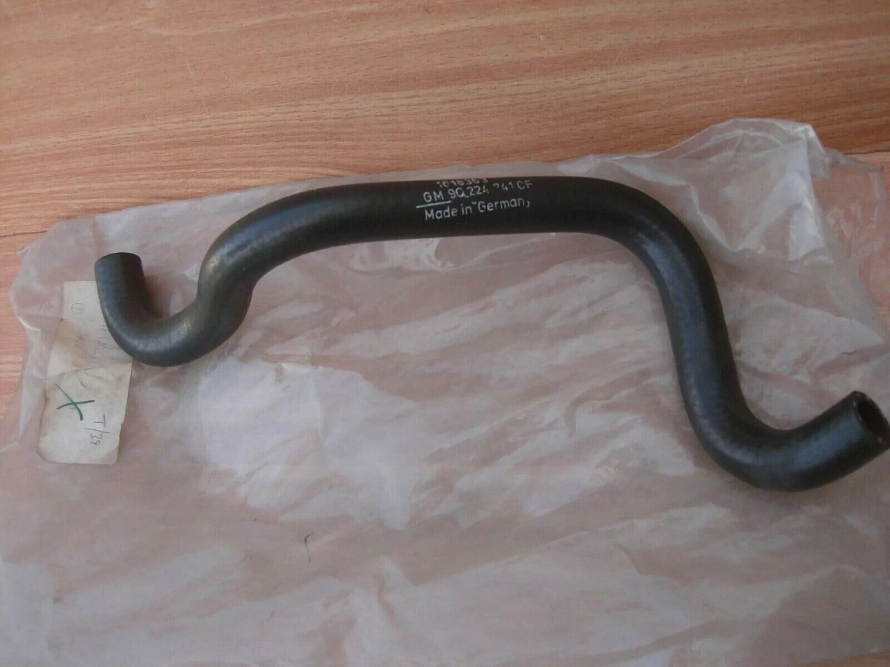 Heater Hose fits Opel Omega A Vauxhall Carlton LHD 23YD 90224741 Genuine View Front