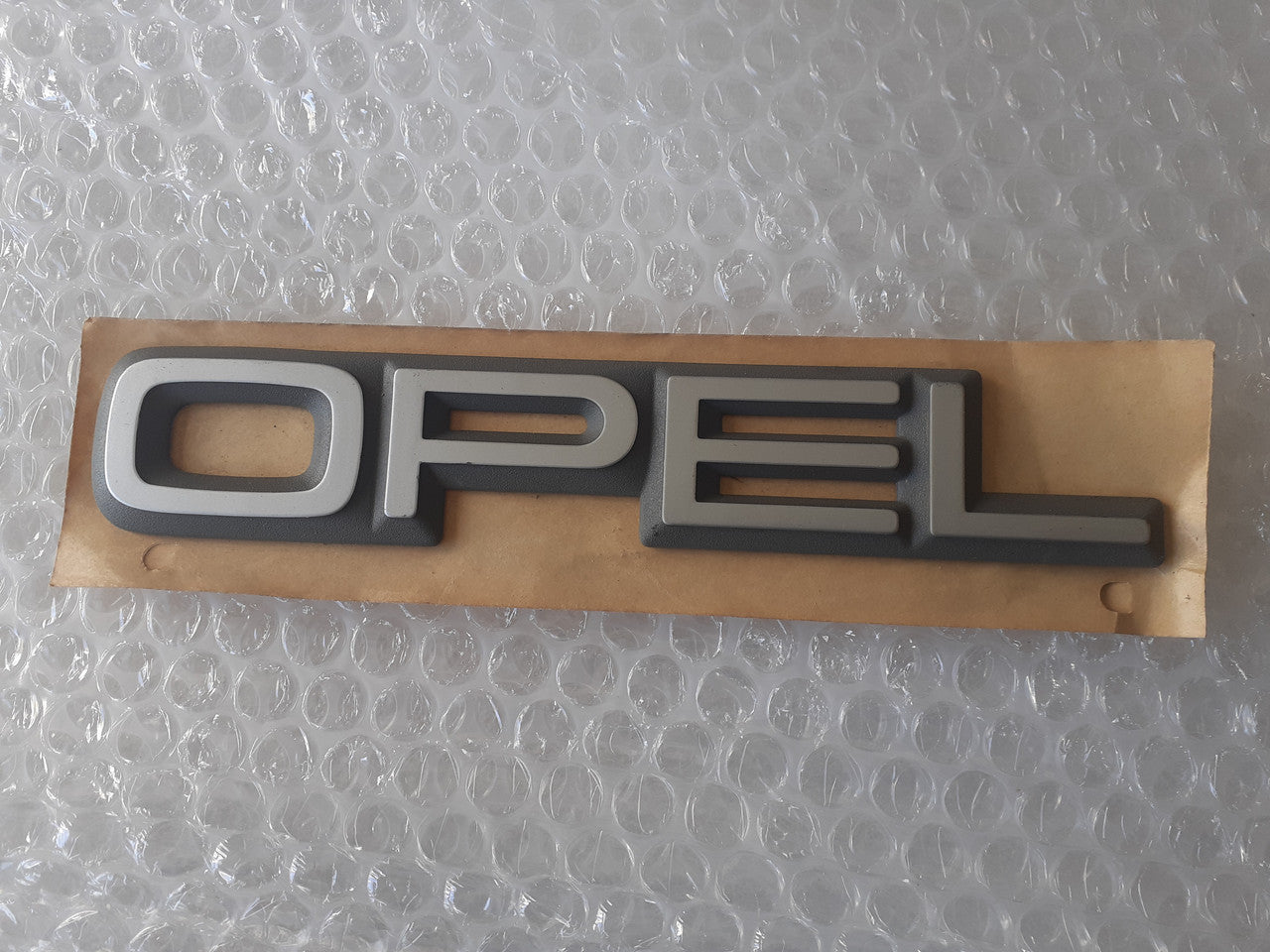 Emblem OPEL Rear fits Opel Kadett E 90227069 Genuine View Front