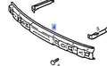 Front Bumper Carrier fits Opel Vectra A Calibra Vauxhall Cavalier Genuine 90228834 View Front