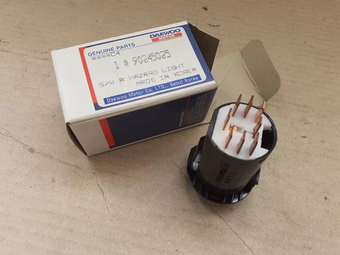 Switch Hazard Light fits Daewoo Racer Pontiac LeMans 90245025 Genuine View Rear