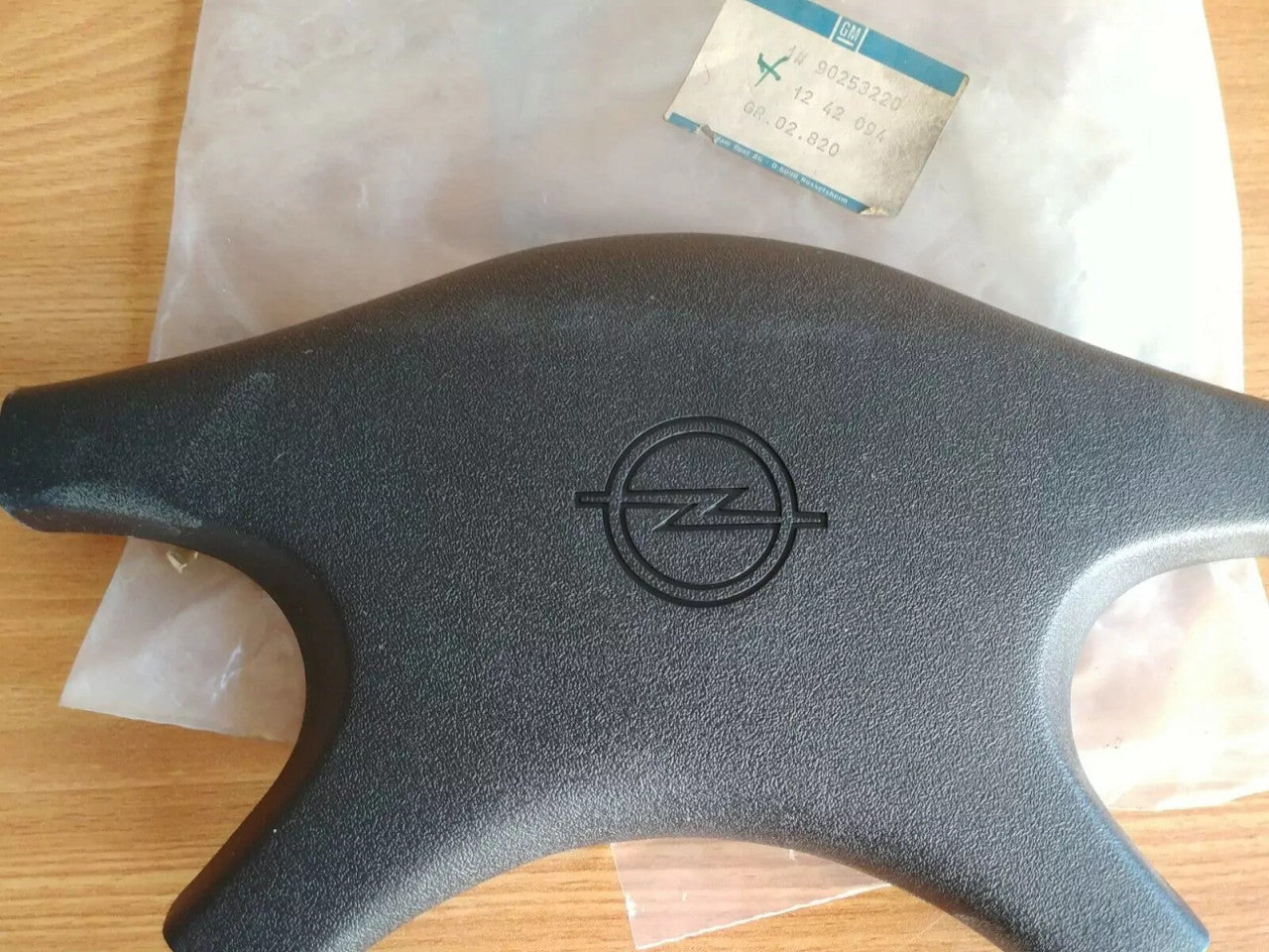 Steering Wheel Cover fits Opel Omega A Vauxhall Carlton LS GL 90253220 Genuine View Rear
