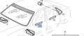 Window Front Door Right fits Opel Vectra A Vauxhall Cavalier 90270692 Genuine View Front