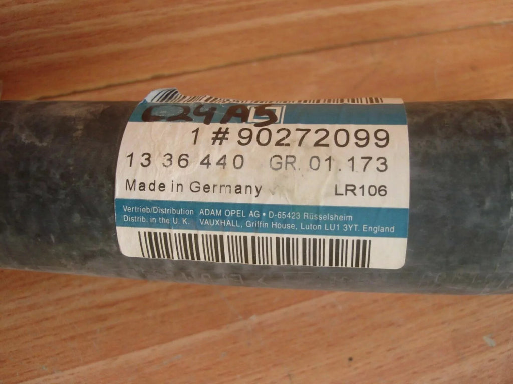 Radiator Hose Lower fits Opel Omega A Vauxhall Carlton 23YD 90272099 Genuine View Right