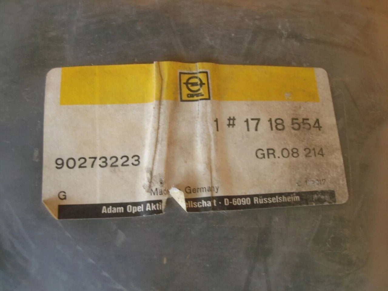 Mud Flaps Rear Set fits Opel Omega A Estate 66 67 90273223 Genuine View Rear