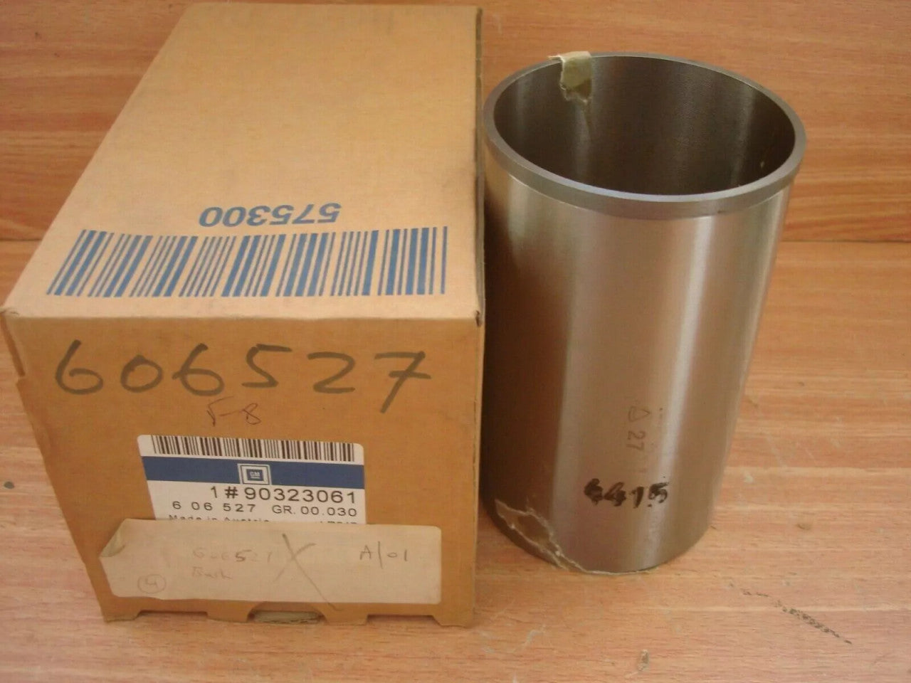 4x Liner Cylinder Sleeves STD fits Opel Kadett E Vauxhall Cavalier 17D 17DR 4EE1 90323061 View Front