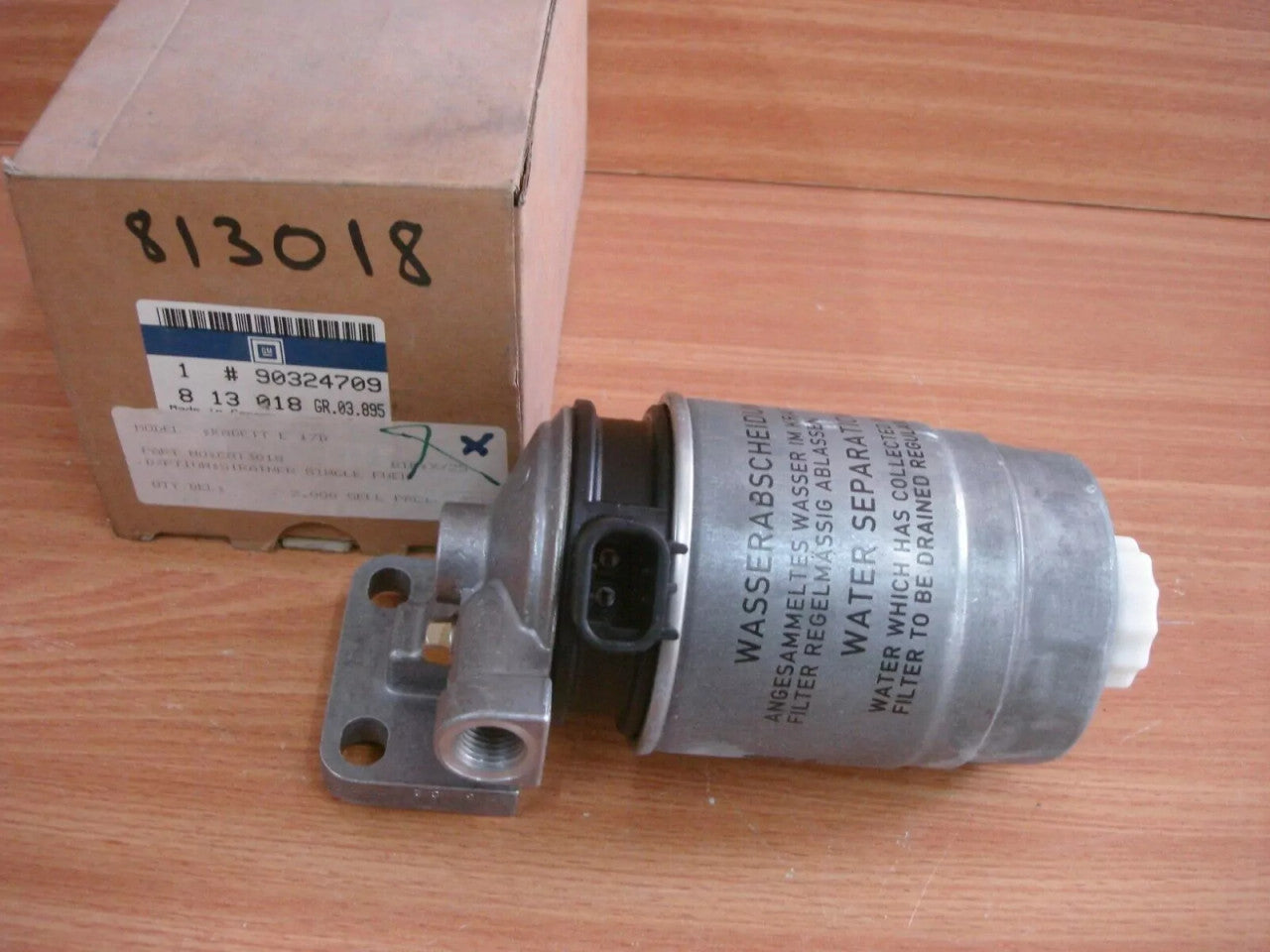 Fuel Filter Strainer Housing Diesel fits Opel Kadett E 16D 16DA 15TD 17DR RHD 90324709 View Right