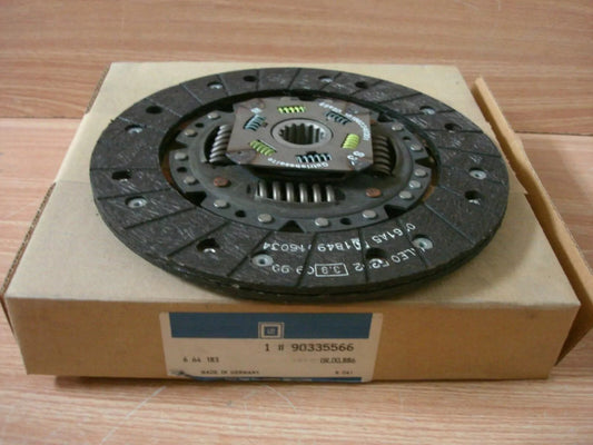 Clutch Disc fits Opel Omega A Vauxhall Carlton 23DTR 23YD 12YDT Genuine 90335566 View Front