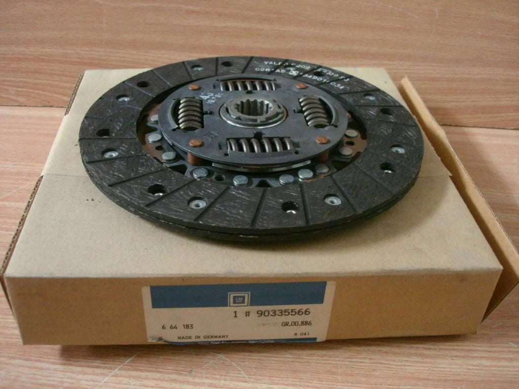 Clutch Disc fits Opel Omega A Vauxhall Carlton 23DTR 23YD 12YDT Genuine 90335566 View Rear
