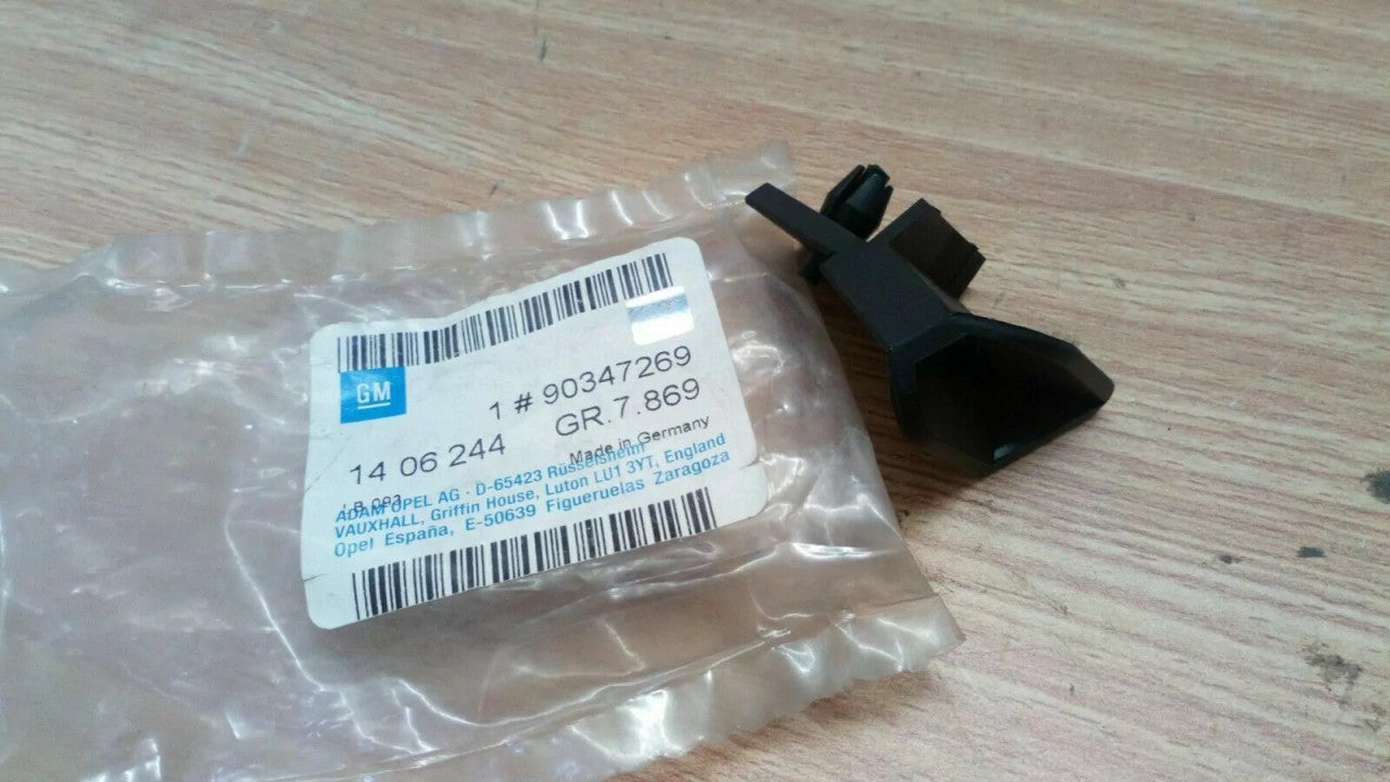 Rear Bumper Bracket Left fits Opel Vauxhall Vectra B 90347269 Genuine View Front