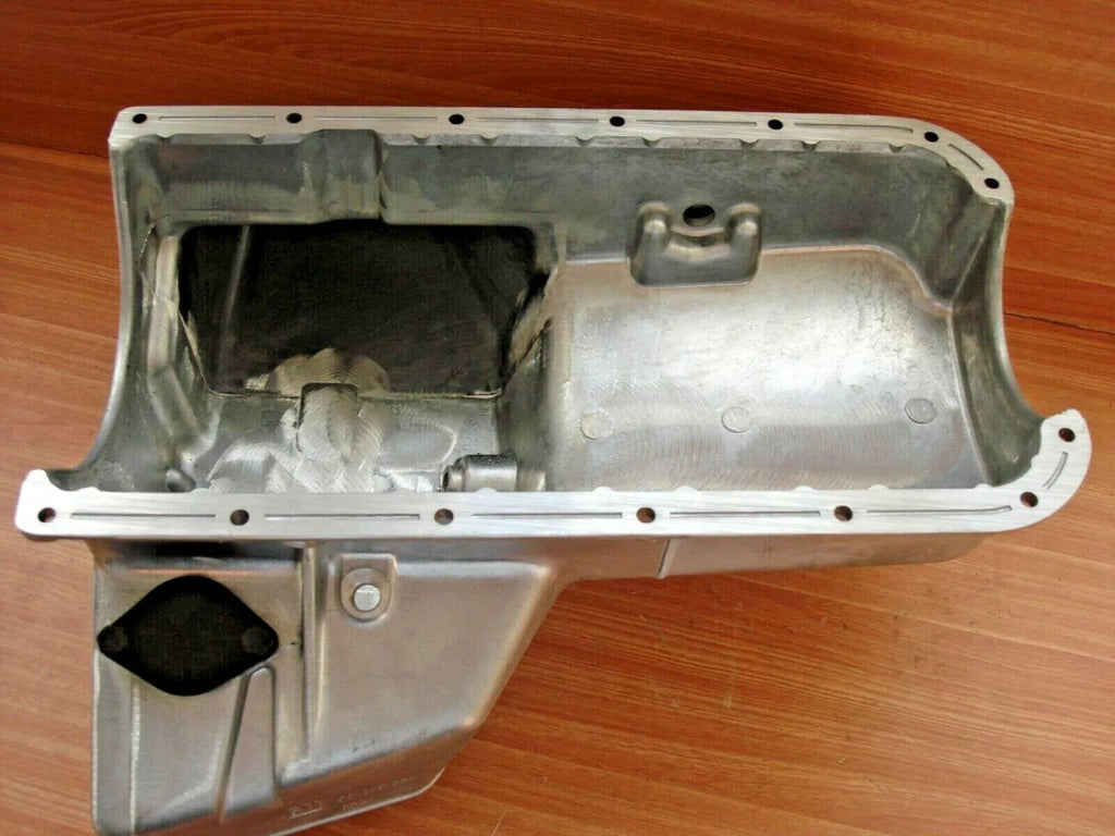 Oil Sump Pan fits Opel Omega A Vauxhall Carlton 2.3D 23DTR 23YD 23YDT Genuine 90348469 View Rear