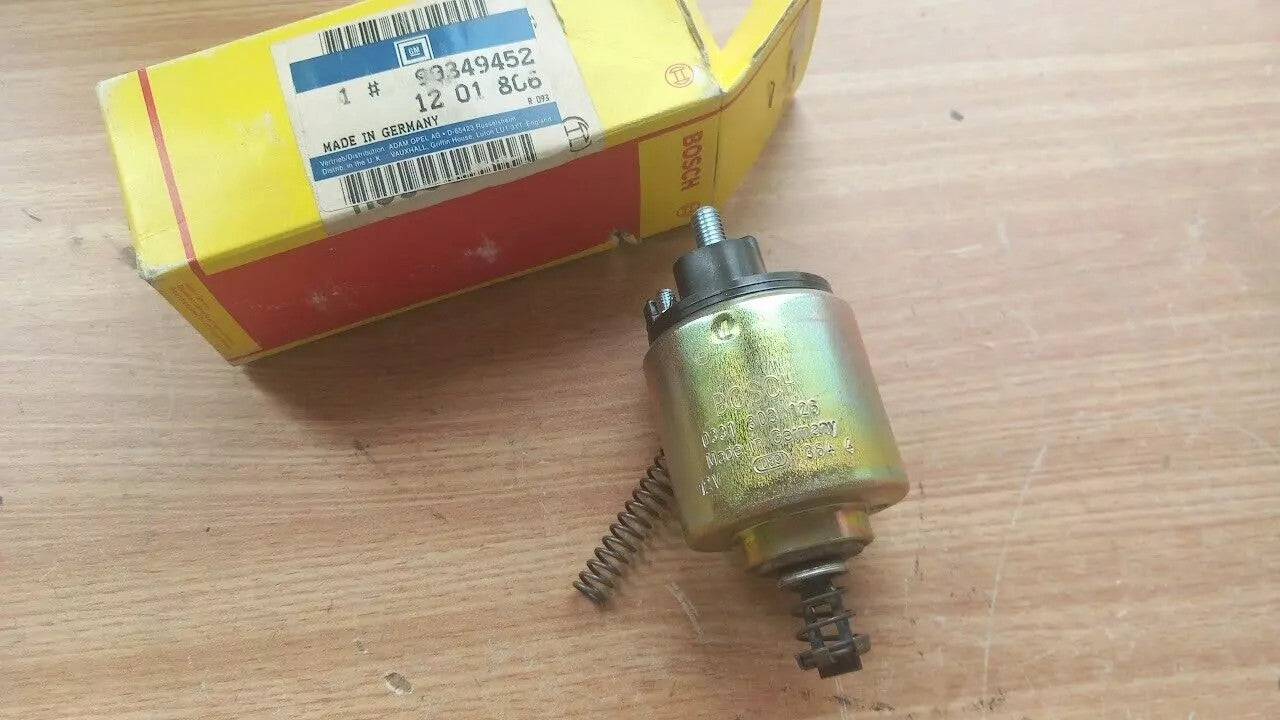 Starter Motor Switch fits Opel Vauxhall Vectra A Kadett E Diesel 90349452 View Front