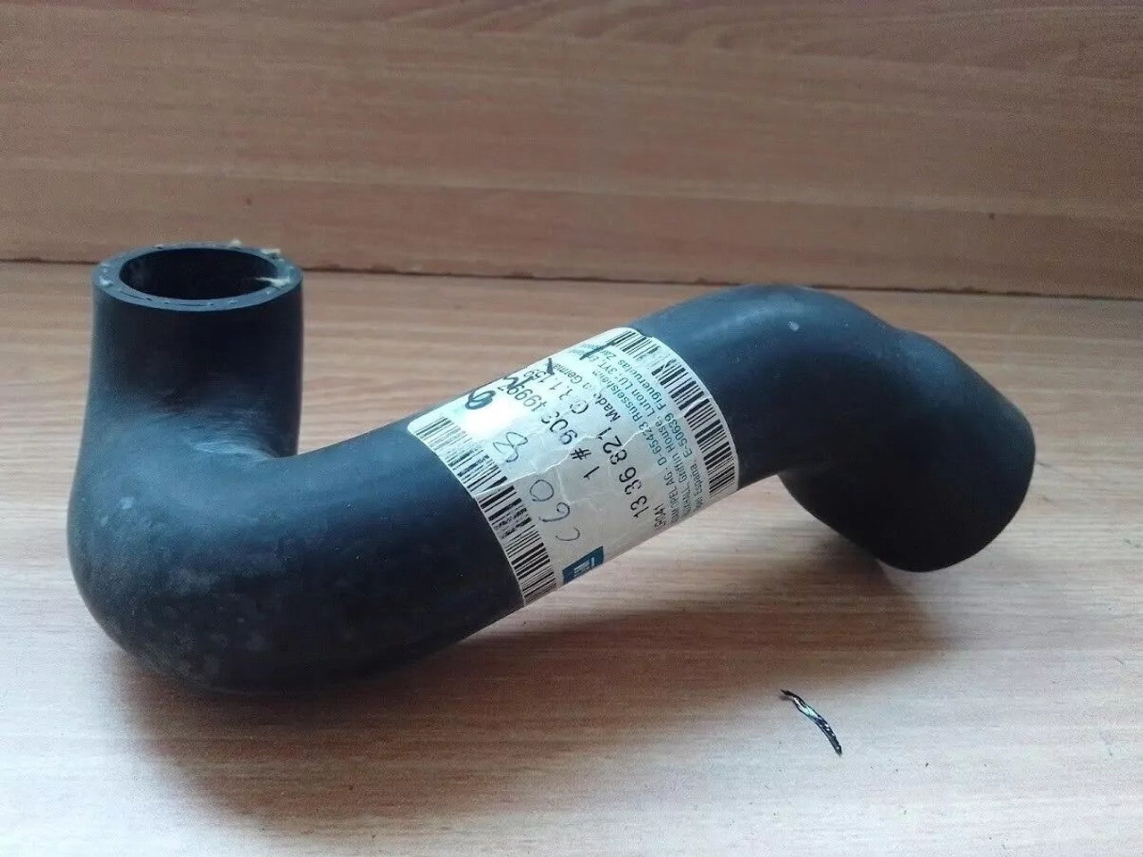 Radiator Hose Inlet fits Opel Kadett E 90349997 Genuine View Rear