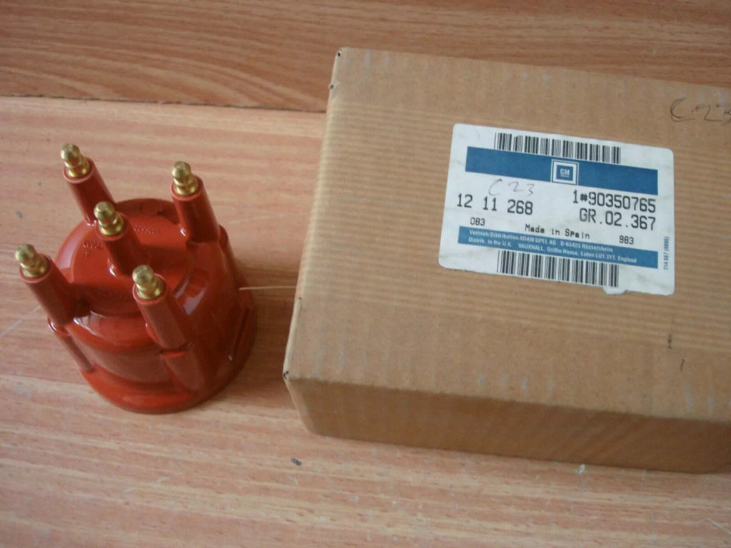 Distributor Cap fits Opel Corsa A Vauxhall Nova 14NV C14SE Genuine 90350765 View Front