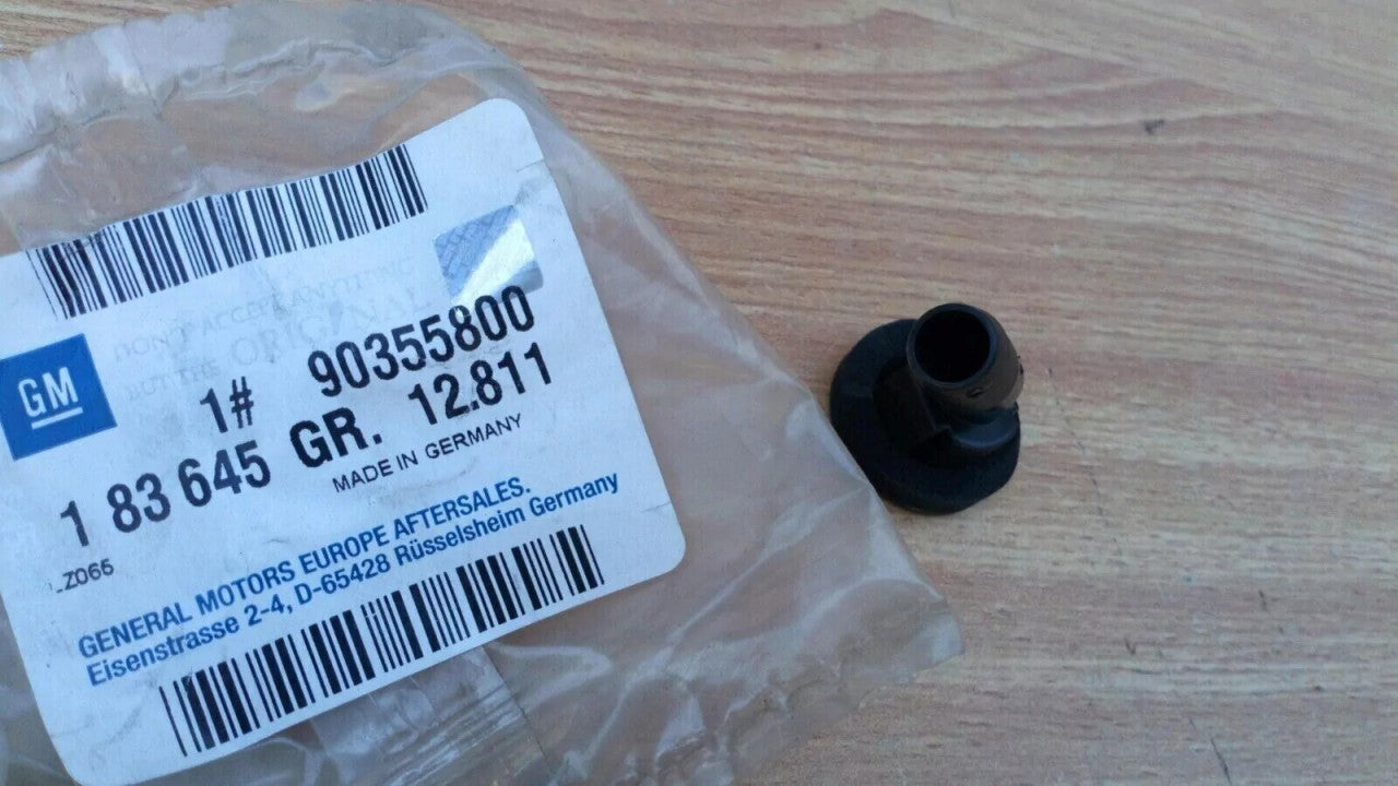 2x Grommet Drain Hose fits Opel Vauxhall Tigra A Astra G Convertible 90355800 View Rear