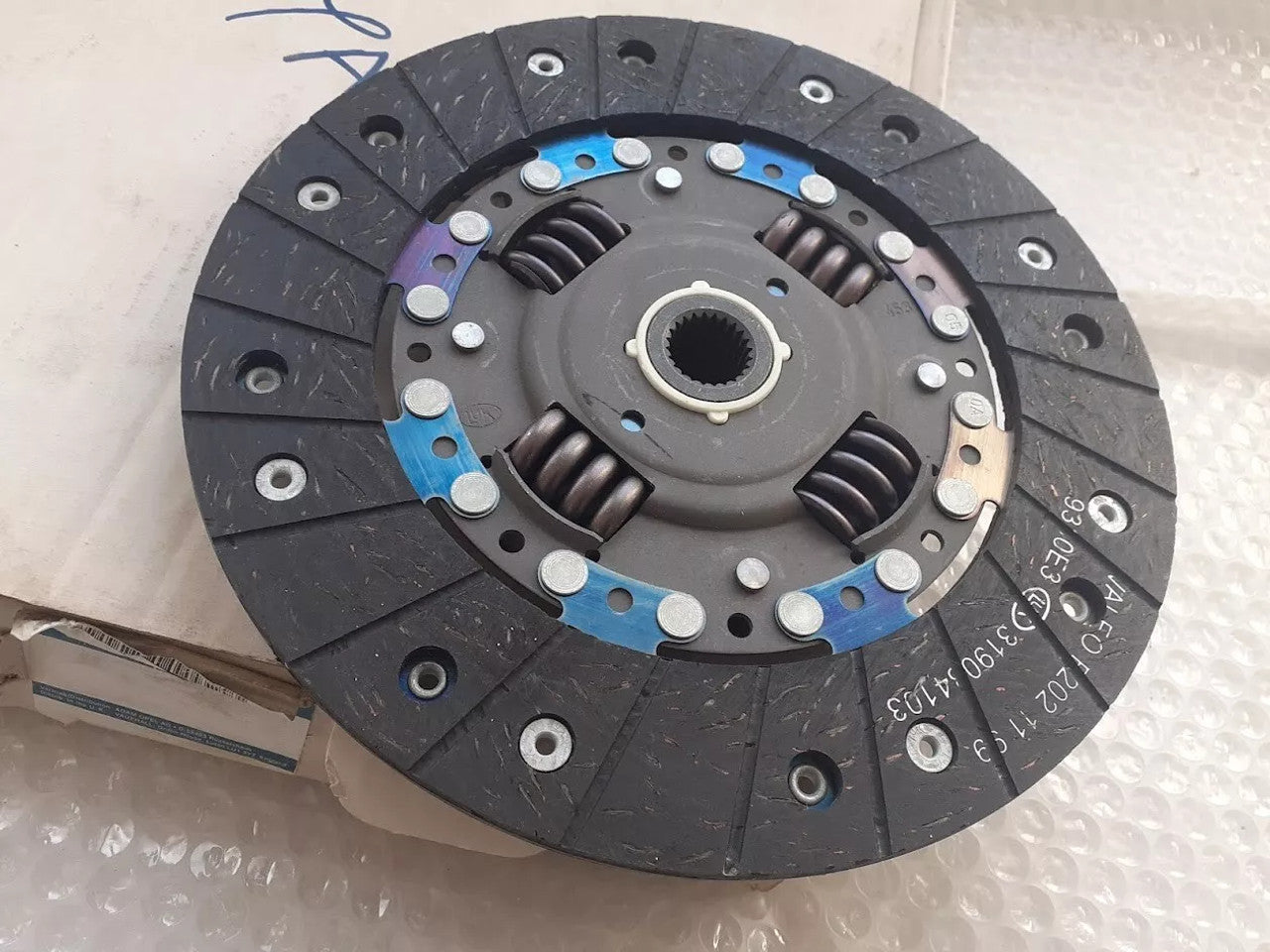 Clutch Plate Disc fits Opel Vauxhall Calibra 85 Astra F C20XE 90369275 Genuine View Rear