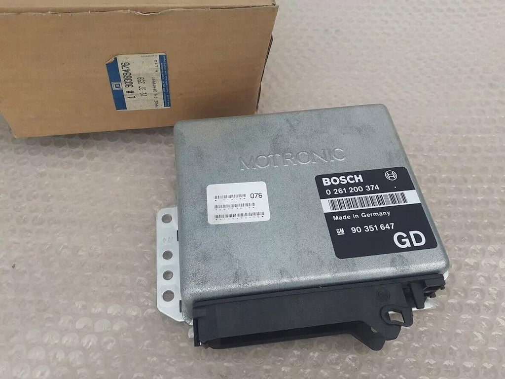 ECU Fuel Injection fits Opel Kadett E Vauxhall Astra 20SEH 20SER Genuine 90369476 View Right