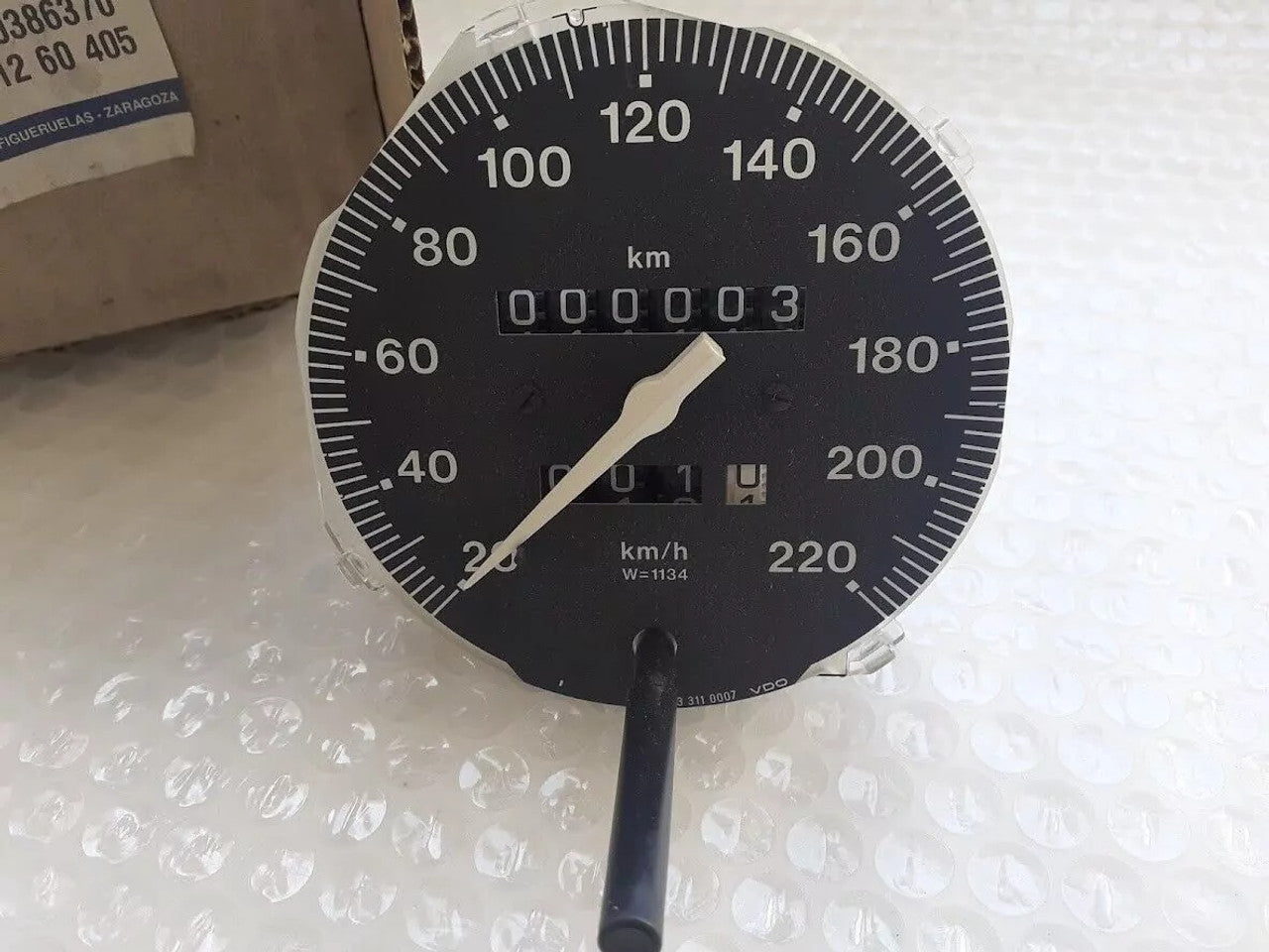 Speedometer KMH fits Opel Vauxhall Corsa B 90386370 Genuine View Rear