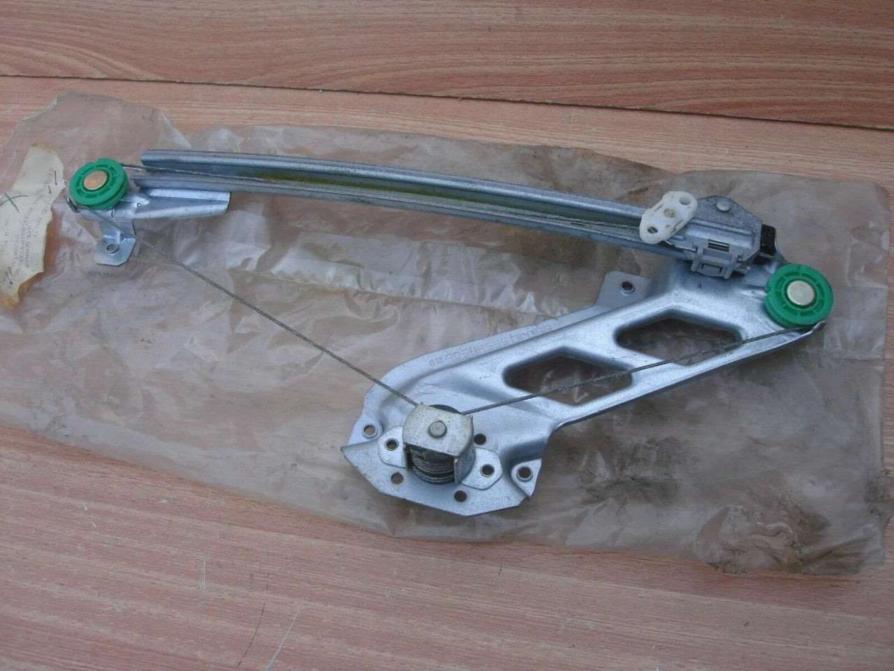 Window Regulator Manual Rear Left fits Opel Vauxhall Corsa B 90389535 Genuine View Left