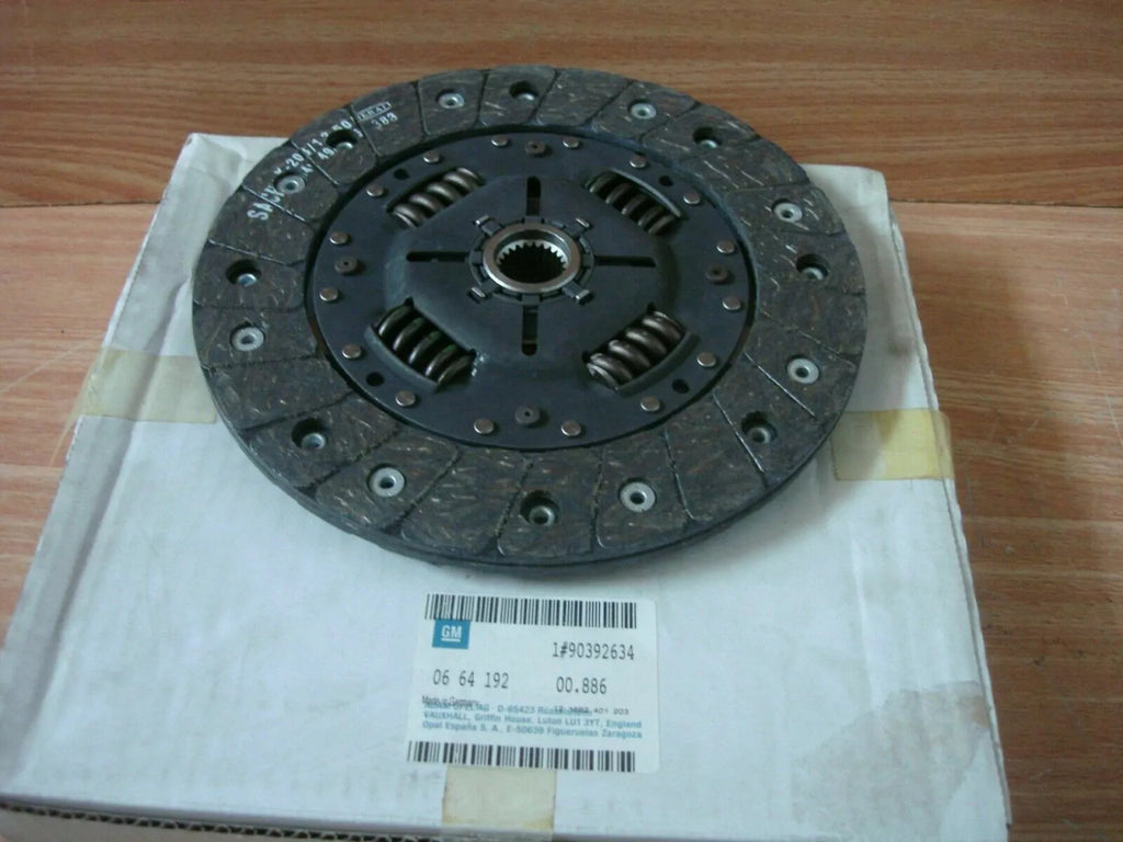 Clutch Disc fits Opel Vectra A B Astra F Kadett E 17TD X17TD 90392634 Genuine View Front