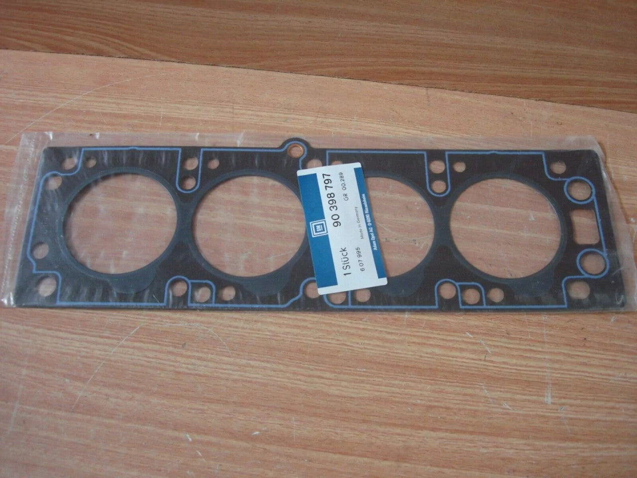Cylinder Head Gasket fits Opel Vauxhall Kadett E Ascona C 1.3mm 16D 16DA Genuine 90398797 View Front
