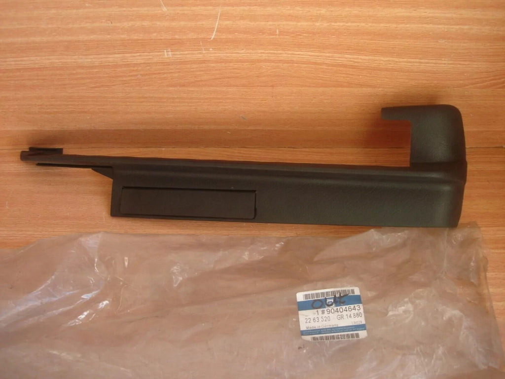 Molding Seat Trim Front Right Black fits Opel Vauxhall Omega B 90404643 Genuine View Right