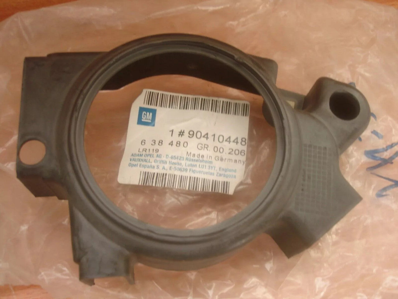 Timing Belt Cover fits Opel Vauxhall Kadett E Astra F 17D Vectra A Genuine 90410448 View Rear