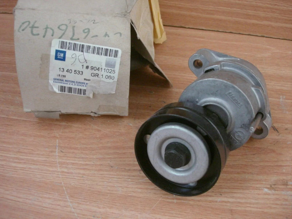 Tensioner VBelt fits Opel Vauxhall Corsa B Vectra A B Astra F 90411025 Genuine View Front