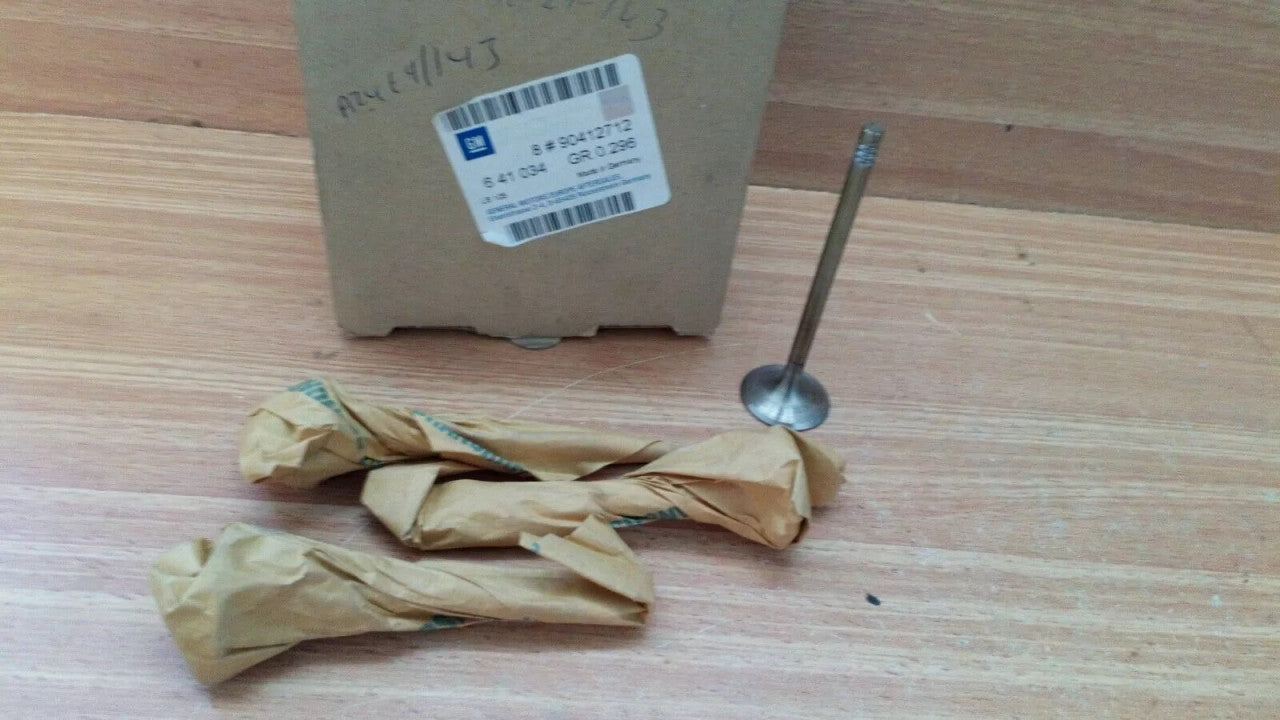 4x Inlet Intake Valves fits Opel Vauxhall X16 X14 X16 C14 90412712 Genuine View Front