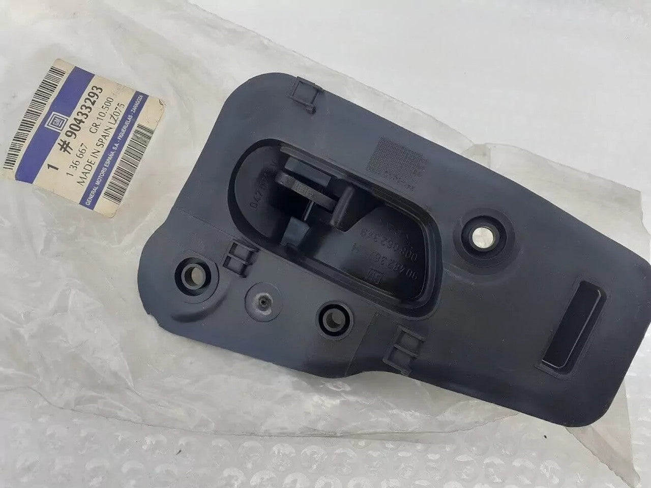 Interior Door Handle Front Left fits Opel Vauxhall Corsa B GSi 90433293 Genuine View Rear
