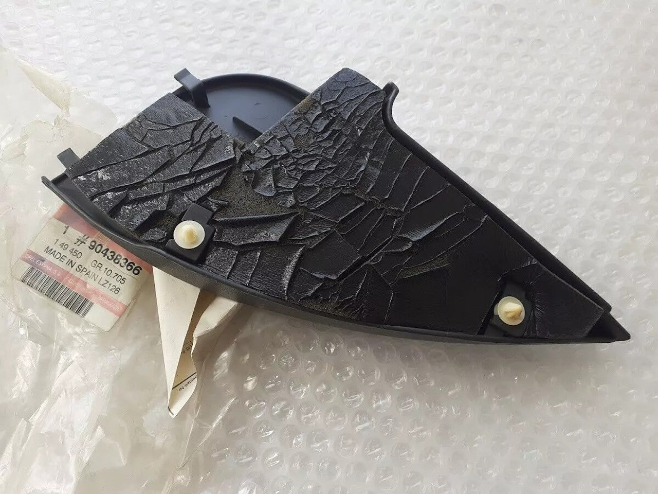 Interior Door Trim Wing Mirror Right fits Opel Vauxhall Corsa B 90438366 Genuine View Rear