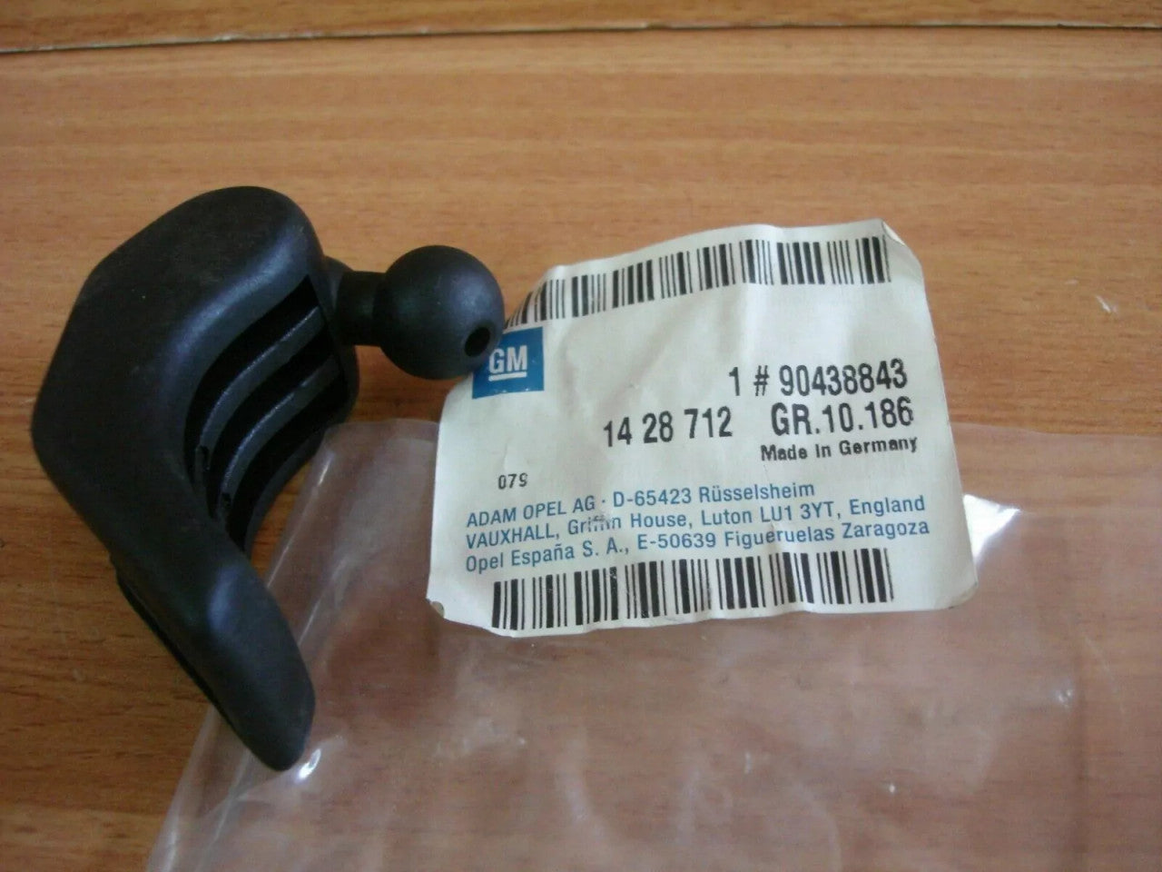Interior Rear View Mirror Bracket fits Opel Vauxhall Calibra Astra F Genuine 90438843 View Front