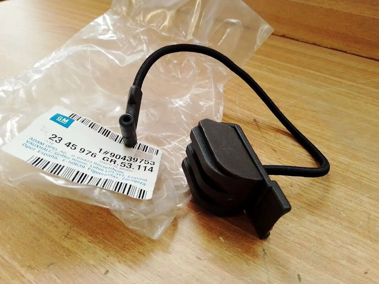 Parcel Shelf Strap fits Opel Vauxhall Corsa B 90439753 Genuine View Rear