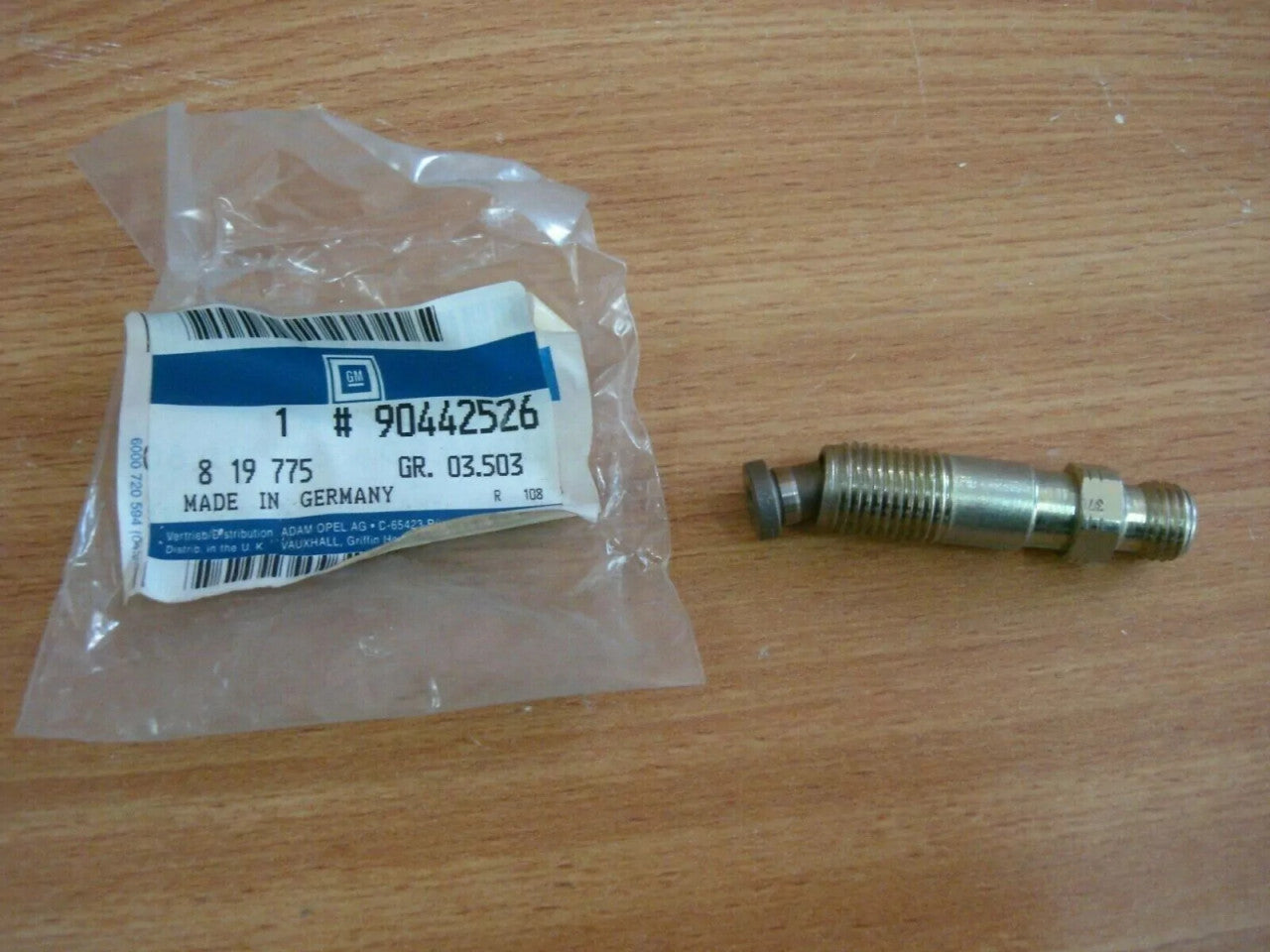 Fuel Pump Connector Pipe fits Opel Vauxhall Astra F Vectra A X17DTL 17D 17DR 90442526 View Rear
