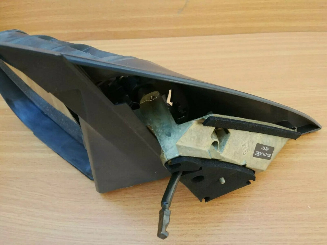 Wing Mirror Left RHD fits Opel Omega A Senator B Vauxhall Carlton Less Cover 90442530 View Rear