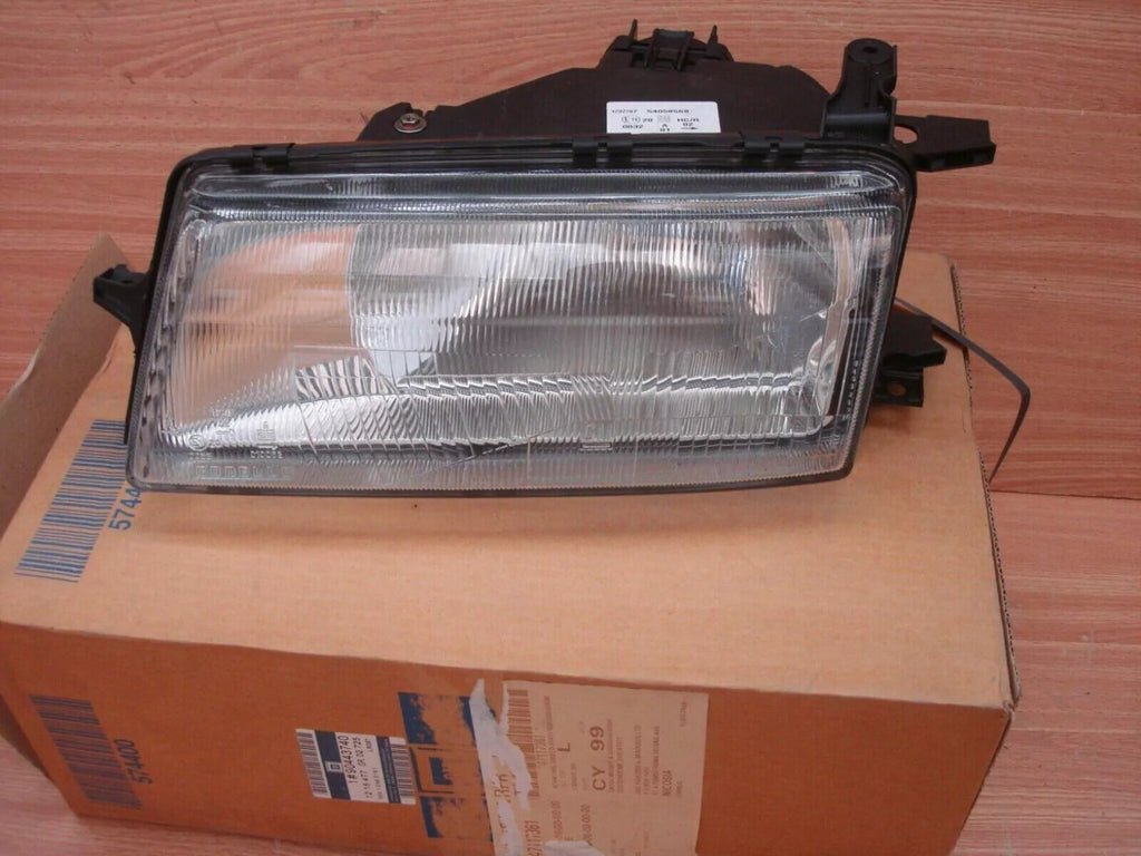 Headlight Left RHD fits Opel Vectra A Vauxhall Cavalier 90443740 Genuine View Front