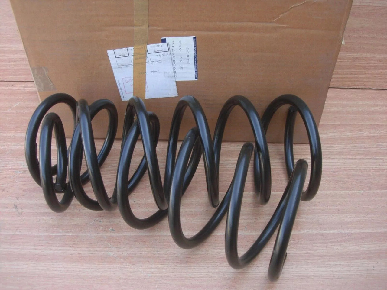 Coil Springs Front Set fits Opel Vauxhall Corsa B Combo 90444716 Genuine View Front