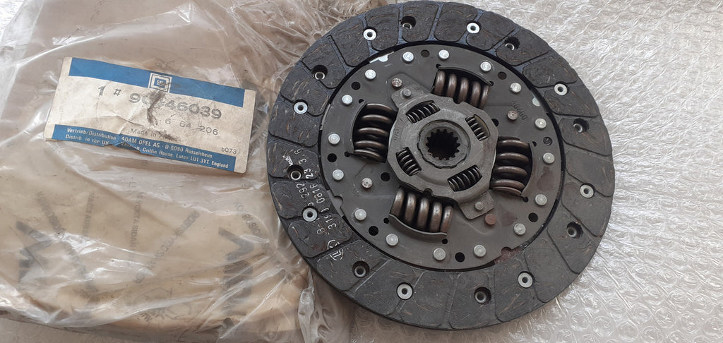 Clutch Disc fits Opel Vauxhall Corsa B Tigra A Astra F 90446039 Genuine View Rear