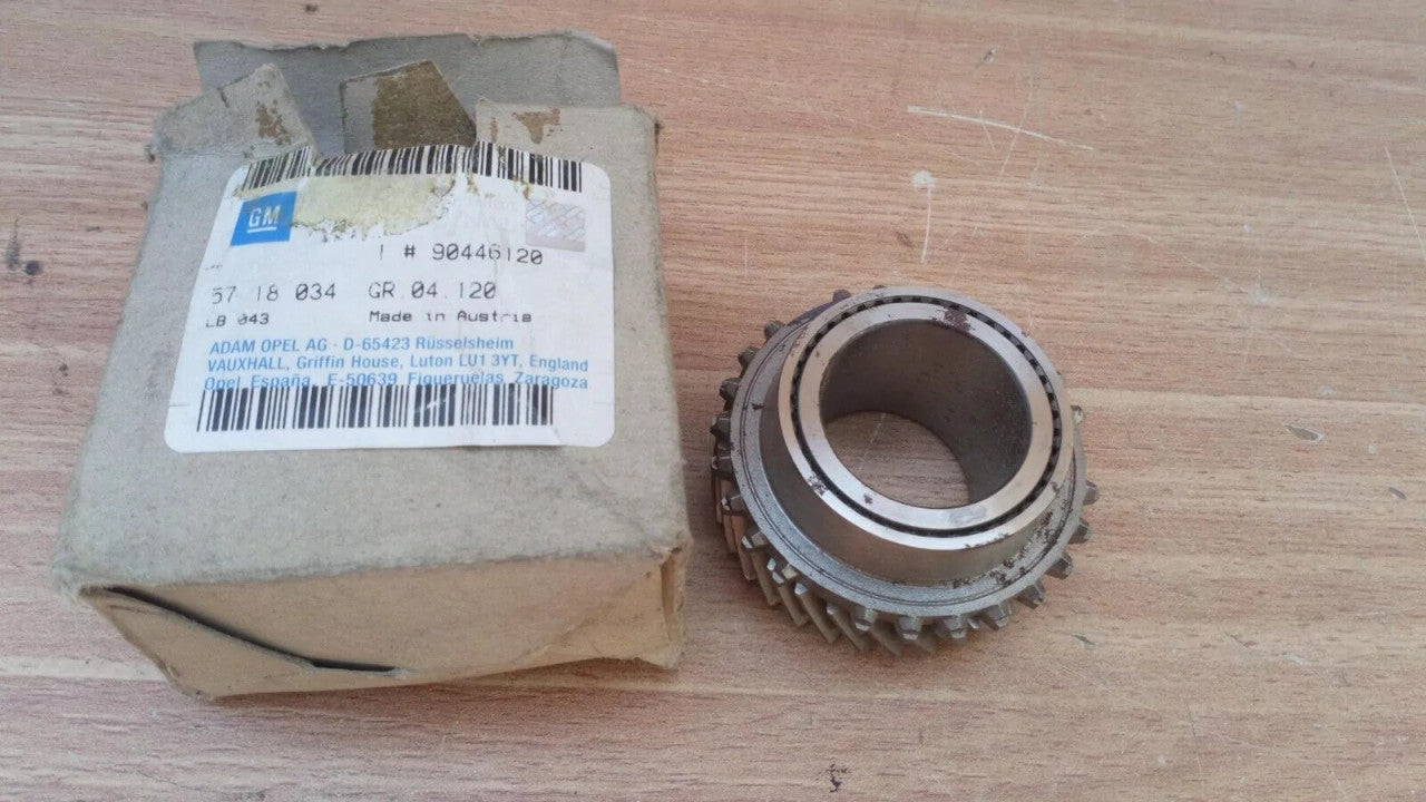 Gear 5th Speed 33 teeth F17 fits Opel Vauxhall Astra G Zafira A Vectra Corsa B C 90446120 View Front