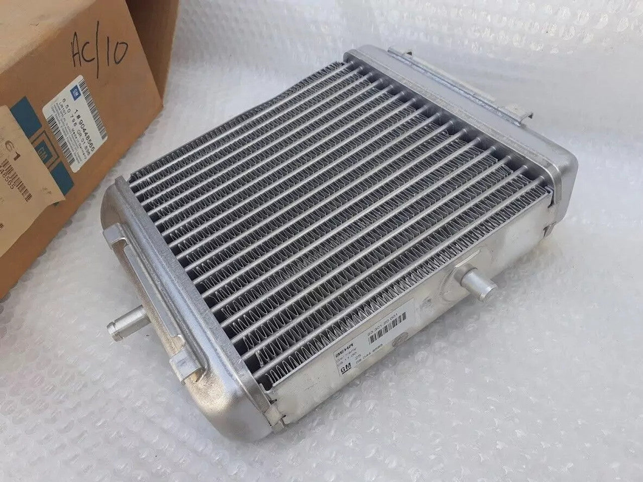 Engine Oil Cooler fits Opel Vauxhall Omega B Diesel 90448565 Genuine View Rear