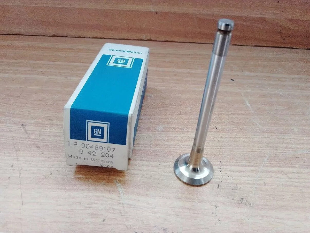 4x Exhaust Valve fits Opel Corsa A Vauxhall Nova 10S 90469197 Genuine View Front