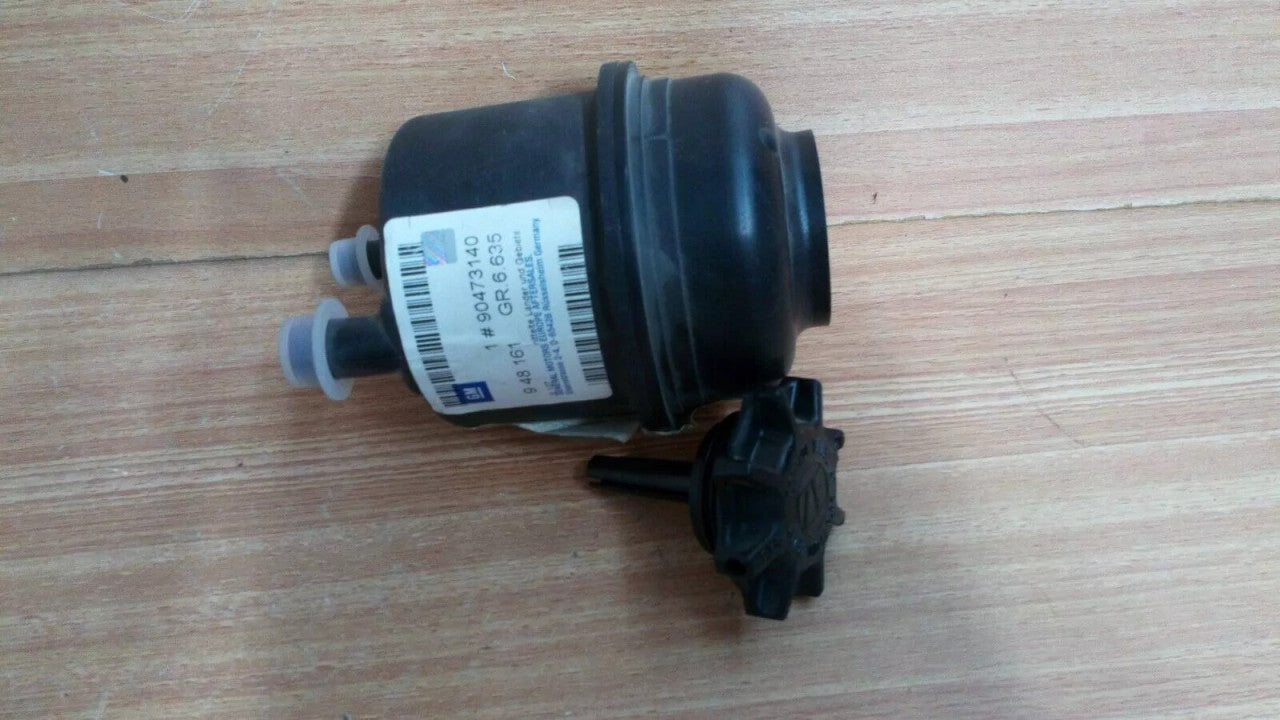 Power Steering Tank Reservoir fits Opel Vauxhall Corsa B 90473140 Genuine View Front