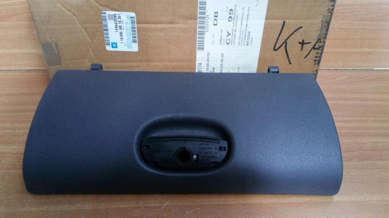 Glove Box Lid fits Opel Vauxhall Corsa B 90478346 Genuine View Front