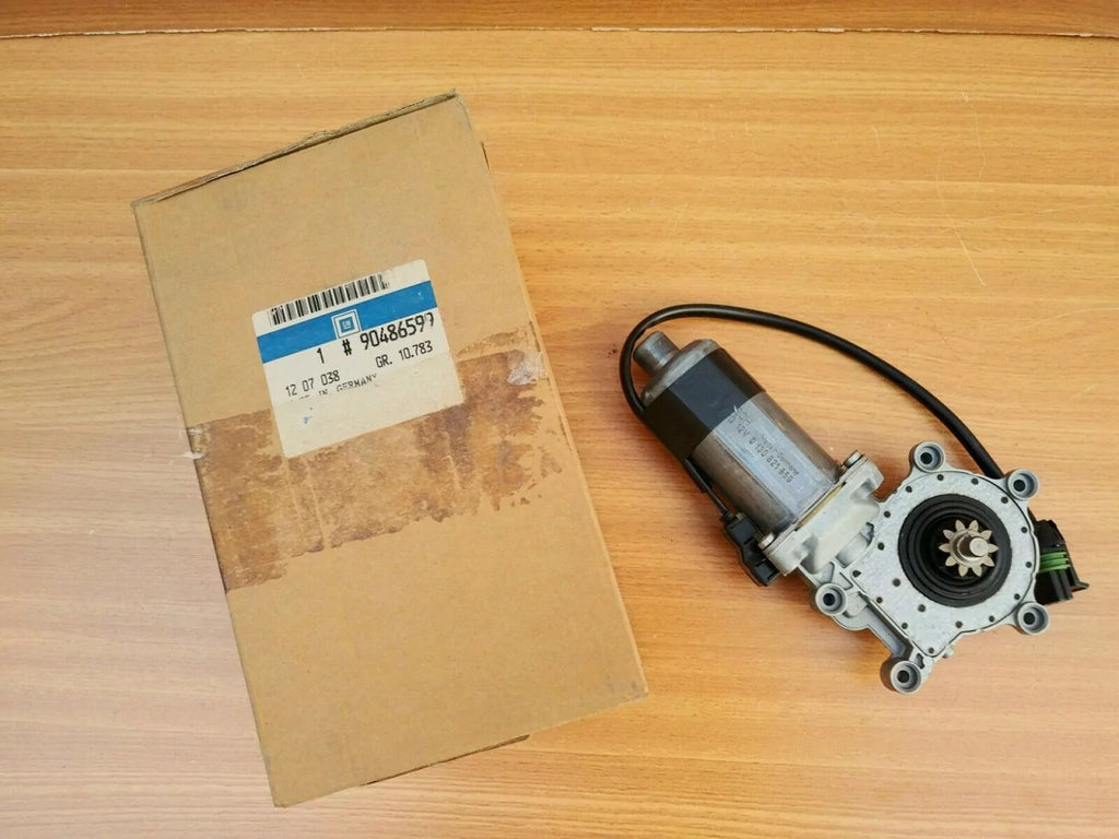 Window Motor Left RHD fits Opel Vauxhall Astra F Cabrio Convertible Genuine 90486599 View Front